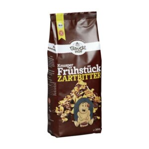 BAUCKHOF Knusper Frühstück Zartbitt gluteBtl 300 g