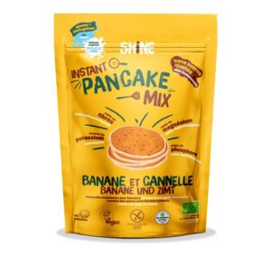 SHINE Instant Pancake Mix Banane&Zimt BIOBtl 300 g