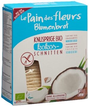 BLUMENBROT Knusp Schnitt Kokos Bio glut fr 150 g