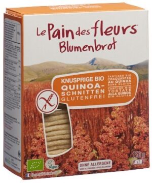 BLUMENBROT Knusp Schnitt Quinoa Bio glut fr 150 g