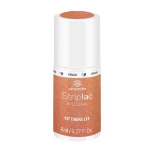 ALESSAN Striplac 2 0 Peel or Soak Tiger's Eye