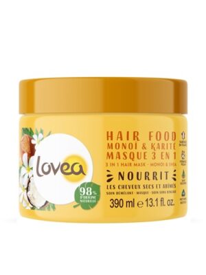 LOVEA Hair Food Maske 3in1 Karitebut Monoi  390 ml