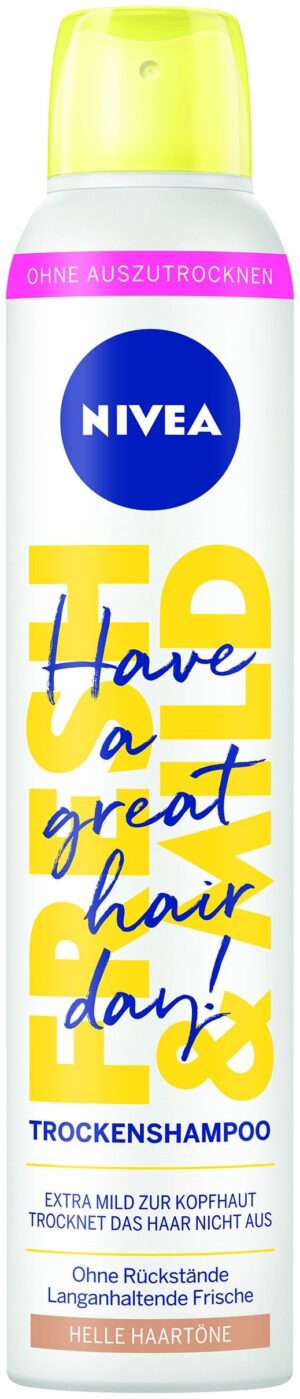 NIVEA Trockenshamp Fresh&Mild hellAerosrSpr 200 ml