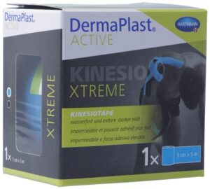 DERMAPLAST Active Kinesiotape Xtreme 5cmx5m blau
