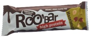 ROOBAR Schokoriegel Haselnuss Protein         40 g