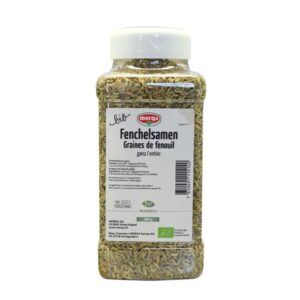 MORGA Gewürz Fenchelsamen ganz Bio        Ds 380 g
