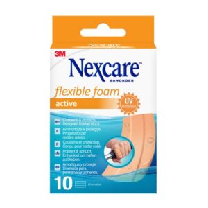 3M NEXCARE Pflaster Foam Activ Bands 6x10cm 10 Stk