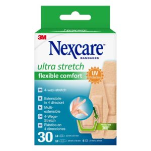 3M NEXCARE Pflaster Ult Stretch 3 Gröss ass 30 Stk