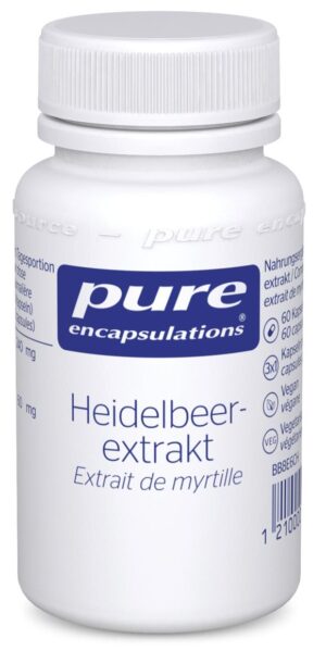 PURE Heidelbeerextrakt Kaps              Ds 60 Stk