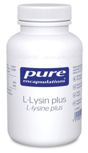 PURE L-Lysin Plus Kaps                   Ds 90 Stk