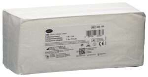 IVF Faltkompresse T17 7.5x7.5cm 12fach Btl 100 Stk