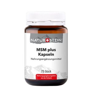 NATURSTEIN MSM plus Kaps             Glasfl 75 Stk