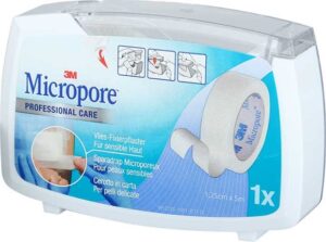 3M MICROPORE VLIES m Disp 12.5mmx5m weiss