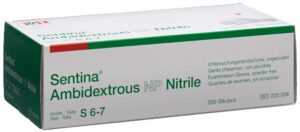 SENTINA Ambidextrous S 6-7 Nitrile puderfr 200 Stk