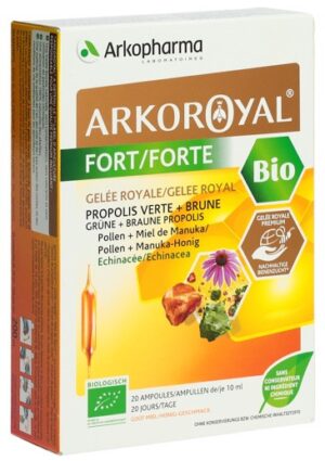 ARKOROYAL Gelée Royale Forte Bio 20 Trinkamp 10 ml