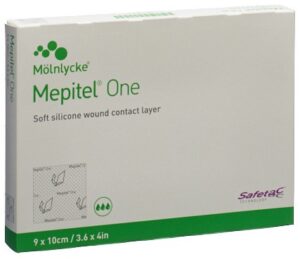 MEPITEL One Wundverband 9x10cm (skin tears)  5 Stk