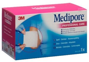 3M MEDIPORE Fixationsvlies 15cmx10m Liner    Rolle