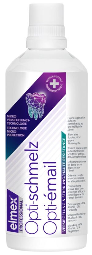 ELMEX PROF Opti-schmelz Zahnspülung Fl 400 ml