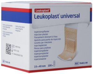 LEUKOPLAST Universal Injektionspfl 19x40mm 100 Stk