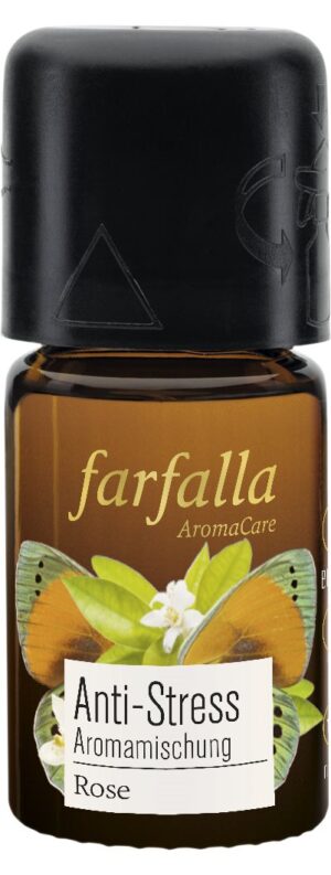 FARFALLA Aromamischung Rose Anti-Stress Fl 5 ml