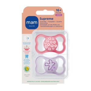 MAM Supreme Nuggi Sil 16-36m 2 Stk