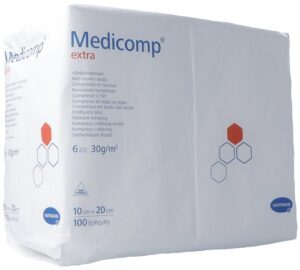 MEDICOMP Extra 6 fach S30 10x20cm unsteBtl 100 Stk
