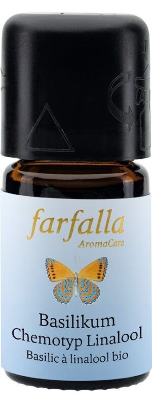 FARFALLA Basilikum CT Linalool Bio Grand Cru  5 ml
