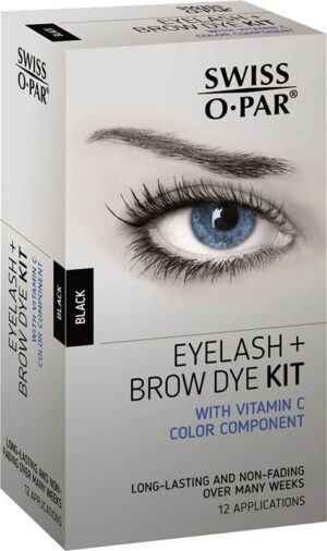 SMISS O PAR Augenbrauen- Wimpernfarbe schw Fl 5 ml