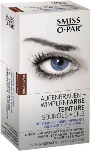 SMISS O PAR Augenbrauen- Wimpernfarbe braunFl 5 ml