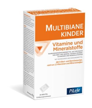 MULTIBIANE Kinder Vitamine Mineralst PlvBtl 20 Stk