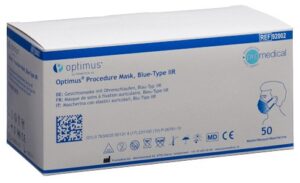 PROMEDICAL Hygienemaske Typ IIR blau unst   50 Stk
