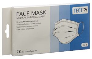 TECT Mundschutzmaske Typ IIR                10 Stk