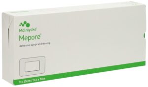 MEPORE Wundverband 25x9cm Wundki 20x5cm (n) 30 Stk