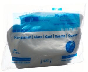 GRIBI Plastikhandschuhe 295mm Herren unBtl 100 Stk