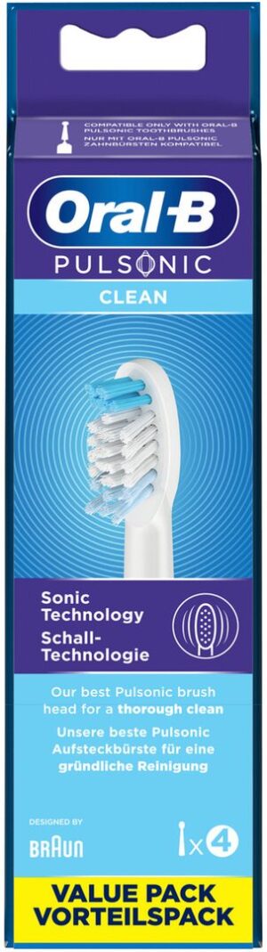 ORAL-B Aufsteckbürsten Pulsonic Clean        4 Stk