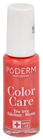 PODERM Vernis Color Care 273 Rouge Corail  Fl 8 ml