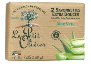 LE PETIT OLIVIER savonnettes extra aloe    2 100 g