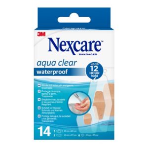 3M NEXCARE Aqua Clear waterproof 3 Grös ass 14 Stk