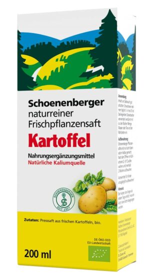 SCHOENENBERGER Kartoffel Frischpfl Saft BFl 200 ml