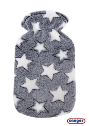 SANGER Wärmflasche Naturkau Plüschb 2l Sterne