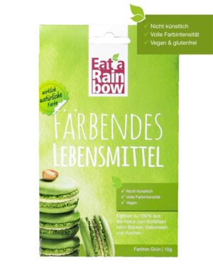 EAT A RAINBOW Färbendes Lebensmittel grün Btl 10 g