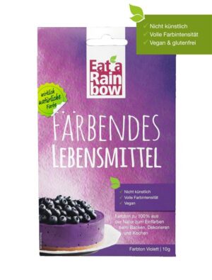 EAT A RAINBOW Färbendes Lebensmittel violeBtl 10 g