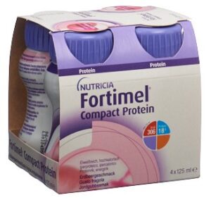 FORTIMEL Compact Protein Erdbeere      4 Fl 125 ml
