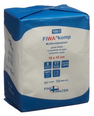 FIWA komp Mullkompressen 10x10cm           100 Stk