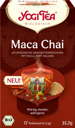 YOGI TEA Maca Chai                      17 Btl 2 g