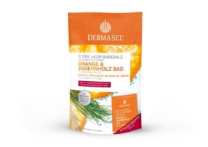 DERMASEL Badesalz Orange&Zeder D/F       Btl 400 g