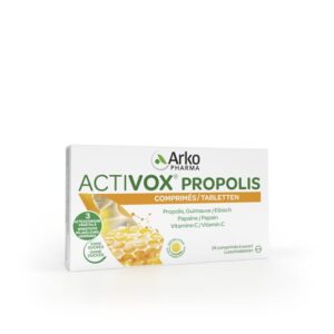 ACTIVOX Propolis Honig-Zitronen Lutschtabl 24 Stk