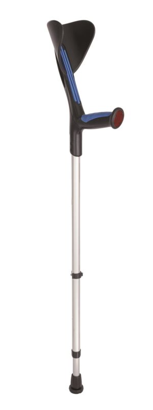 SUPAIR Krücke 140kg alu/blau Softgriff 1 Paar