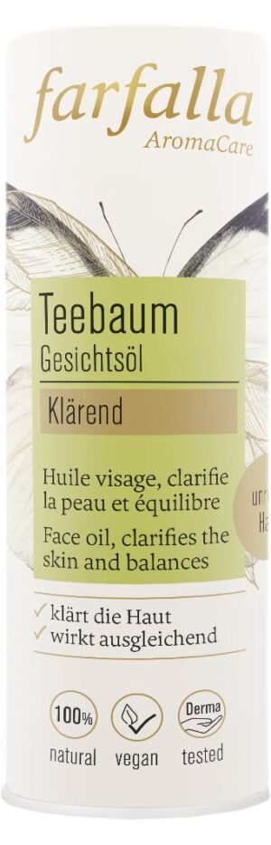 FARFALLA Gesichtsöl Teebaum                  15 ml