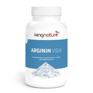 KINGNATURE Arginin Vida Kaps 2250 mg    Ds 120 Stk